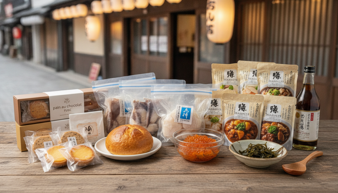函館のお土産で日持ちするものは「焼き菓子・冷凍海鮮・レトルト食品」がおすすめ
