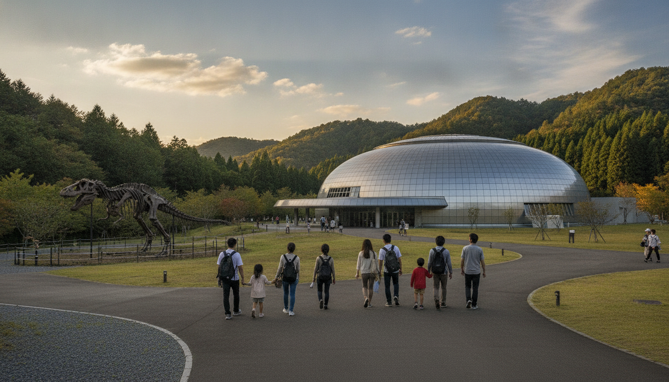 福井恐竜博物館の所要時間は「1〜2時間」から「丸1日」まで幅がある