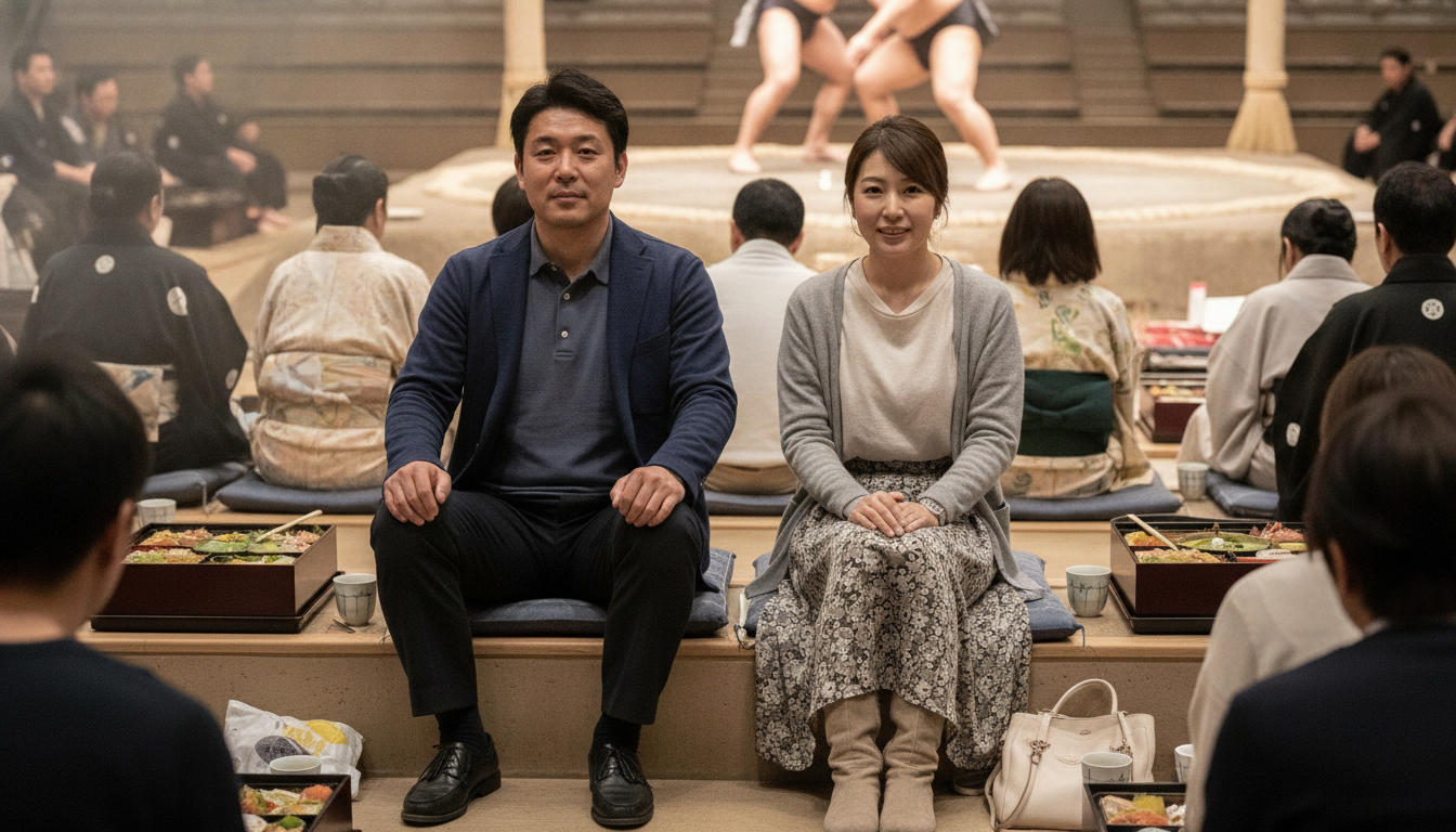 結論：枡席の服装は「楽で動きやすい」が正解