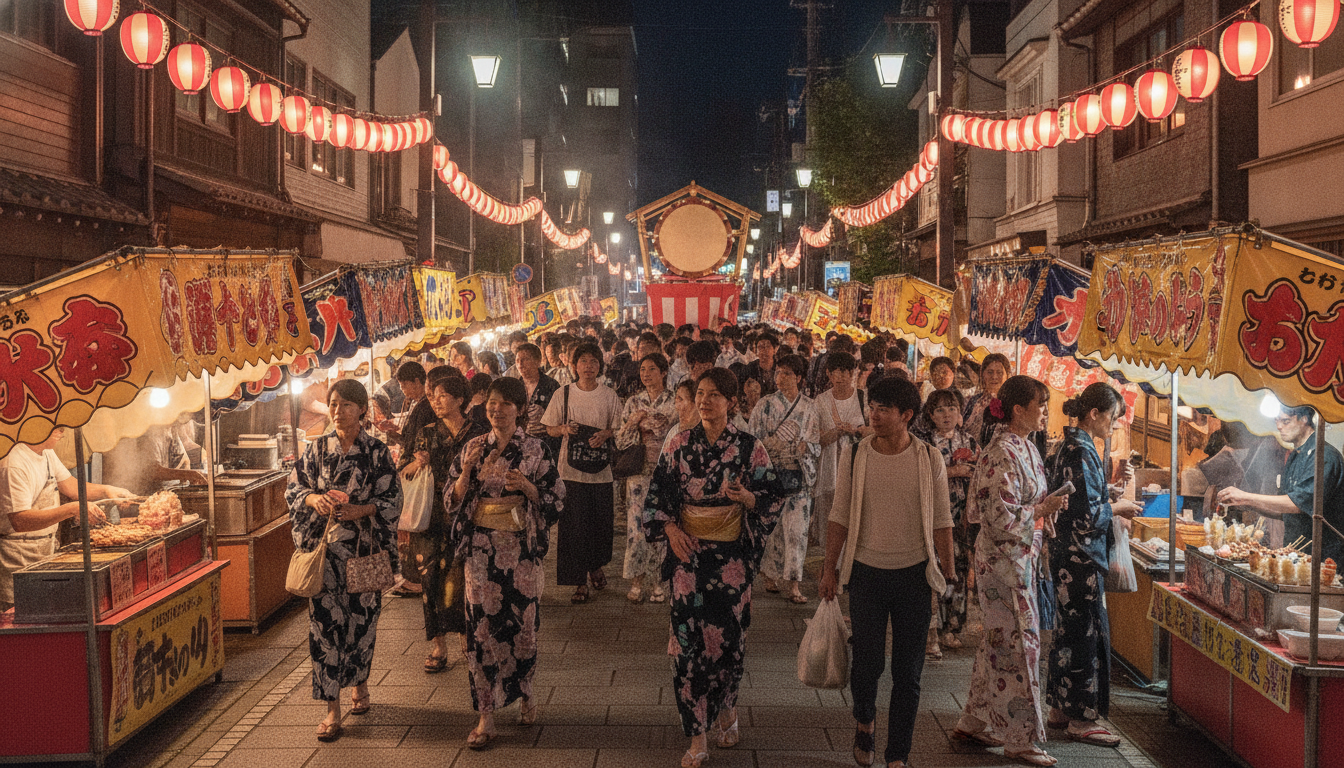 麻布十番納涼まつり2026は8月22日・23日開催で屋台は100店以上