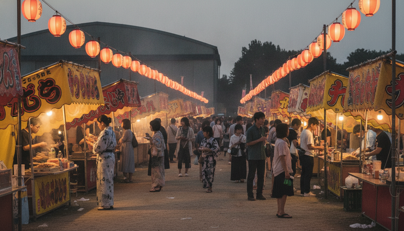 入間基地納涼祭2026の屋台は飲食系約30店舗が出店予定
