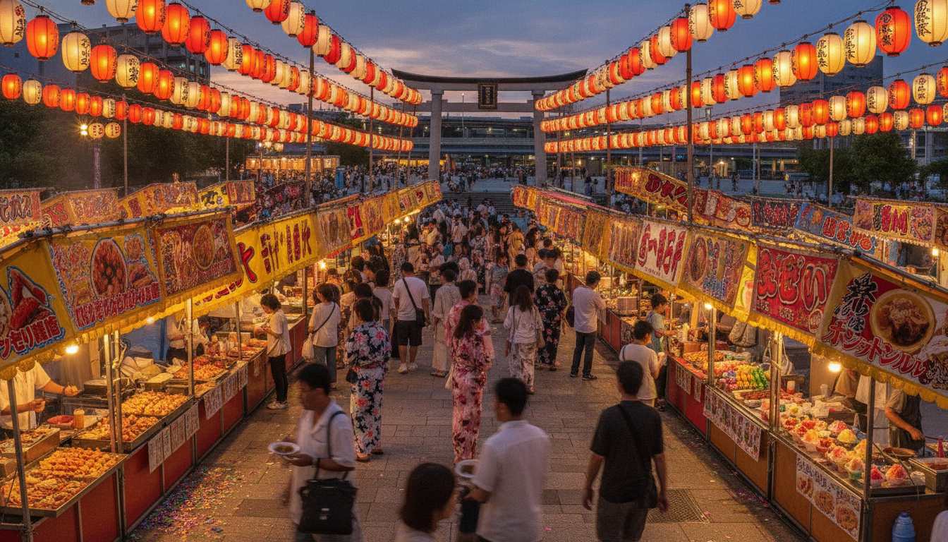 彩夏祭2026の屋台は朝霞会場と北朝霞会場が中心