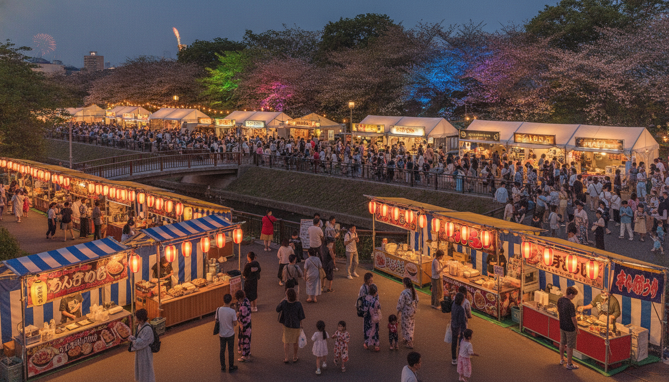彩夏祭の屋台エリアが2つある理由