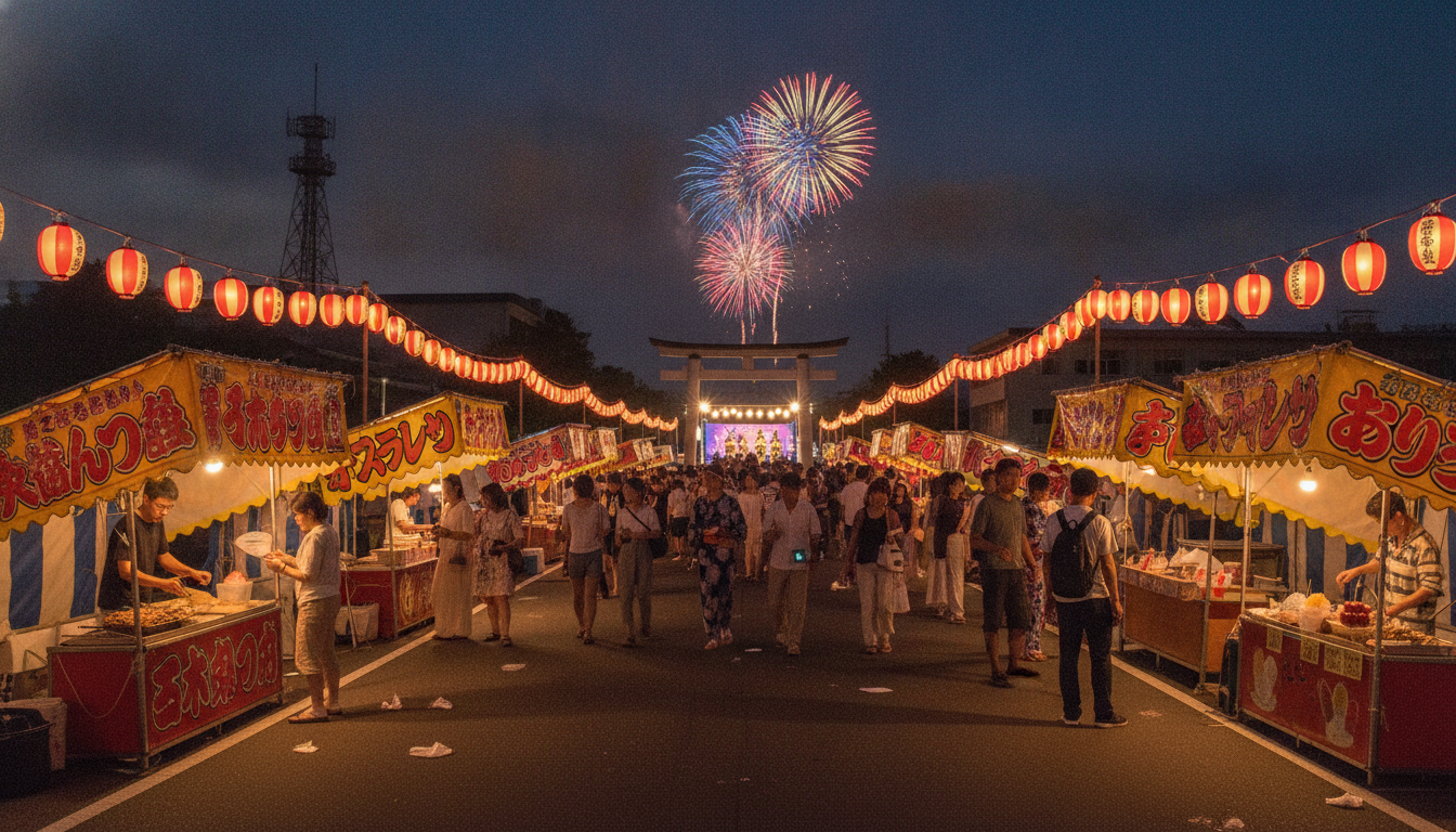 習志野駐屯地夏祭り2026は屋台が充実した大規模イベント
