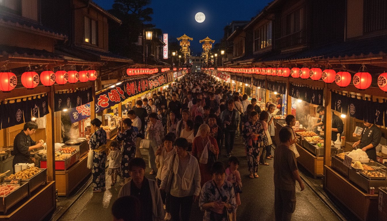 祇園祭2026の屋台はおおむね23時頃まで営業