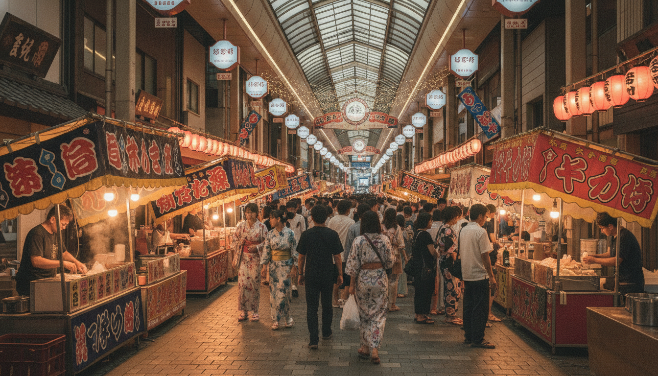 大須夏祭り2026の屋台は大須商店街一帯に広く出店される予定