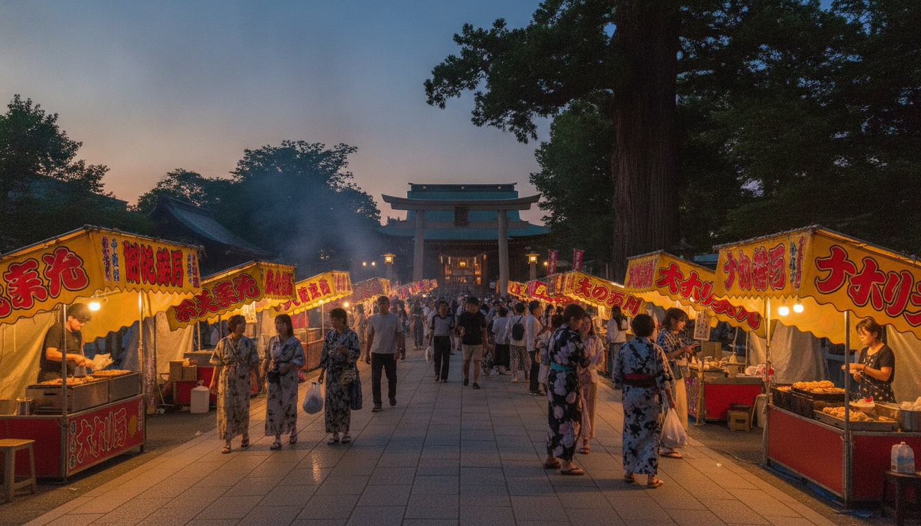 三島祭り2026の屋台は三嶋大社と大通りが中心になる見込み