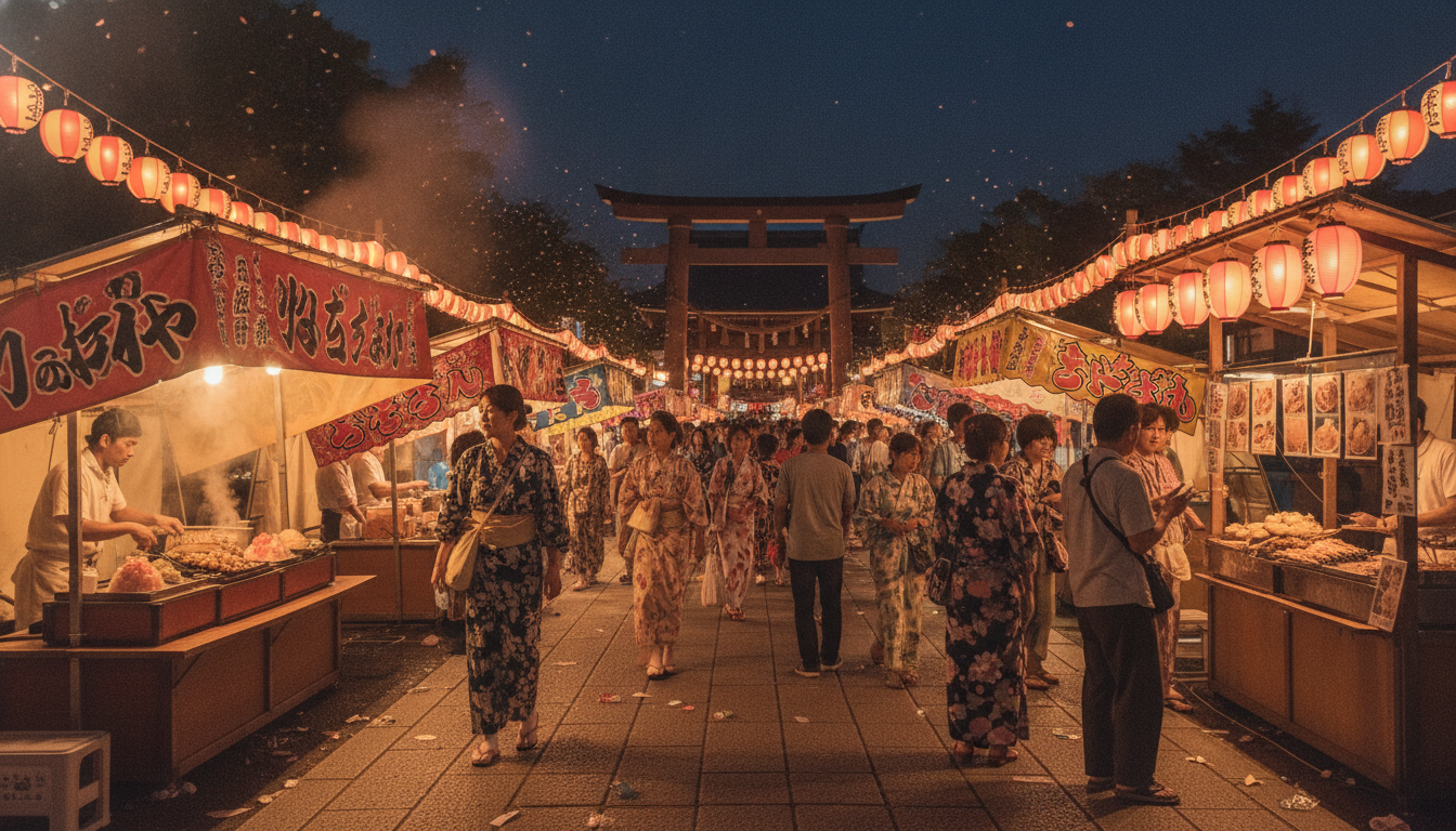 三嶋大祭りの屋台が魅力的な理由