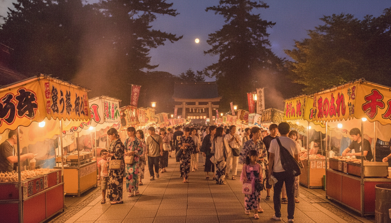 加茂祭りの屋台が注目される3つの理由
