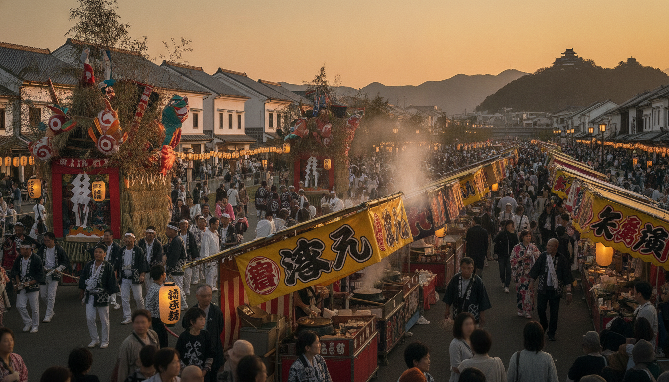 左義長祭り2026は近江八幡と勝山がおすすめ