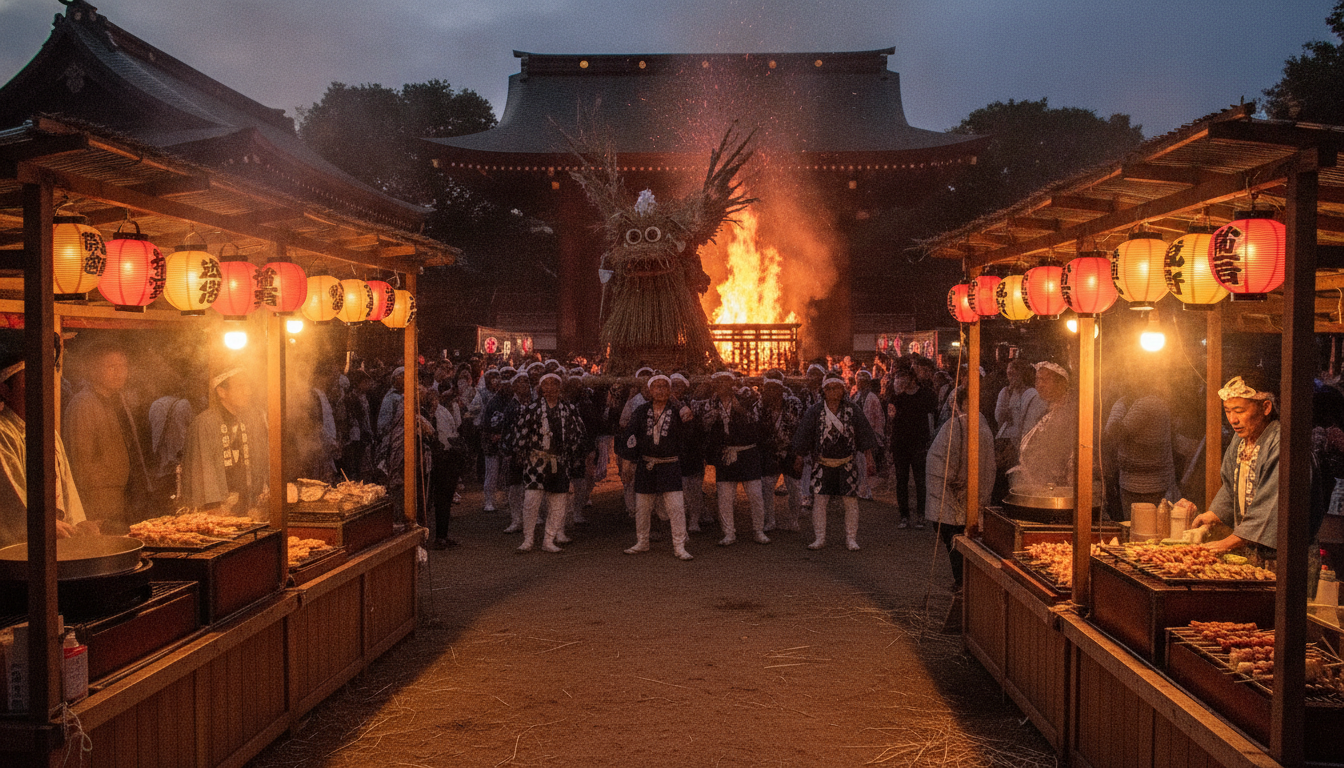 左義長祭りとは?歴史と魅力を知ろう