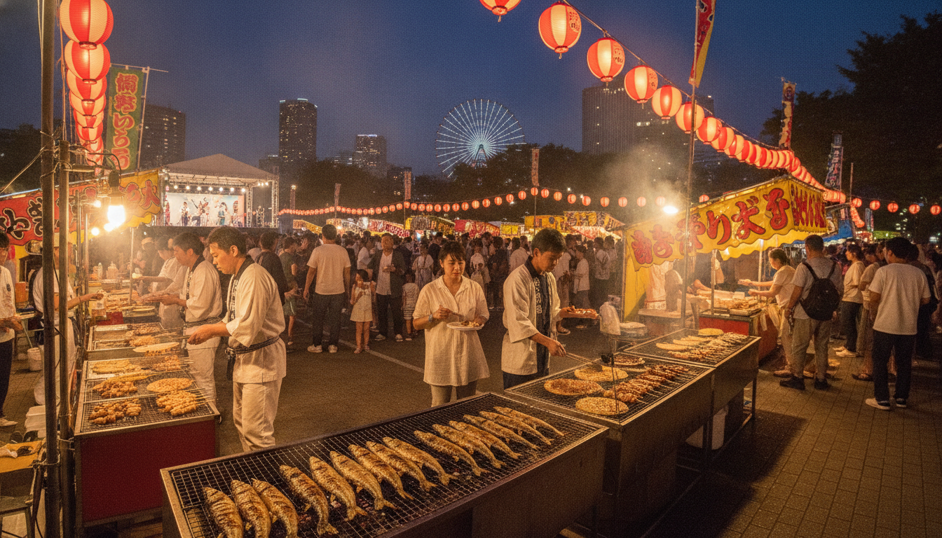 2026年鮎祭りの屋台は厚木中央公園がメイン会場