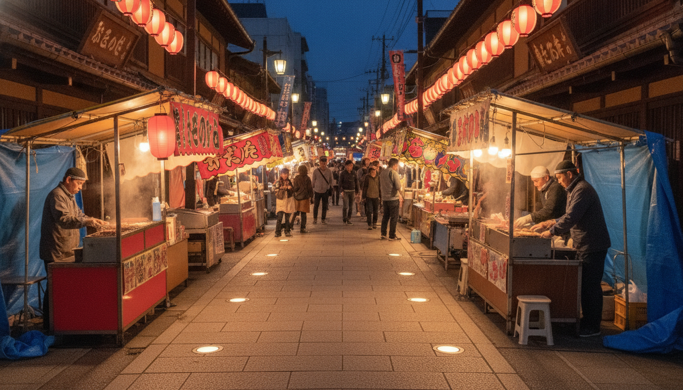 屋台の営業時間が店舗ごとに異なる3つの理由