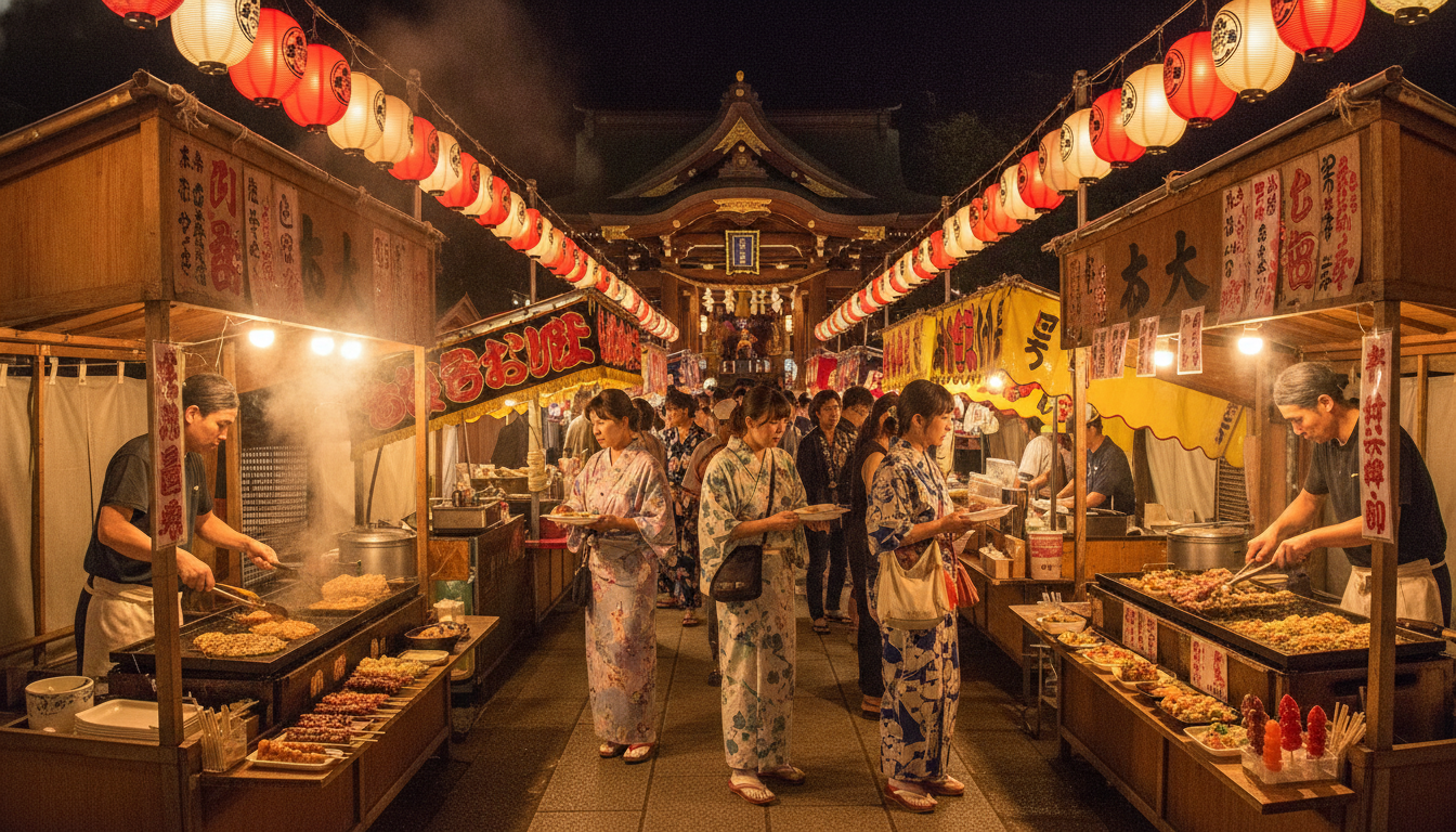 生國魂神社祭りが屋台天国と呼ばれる3つの理由