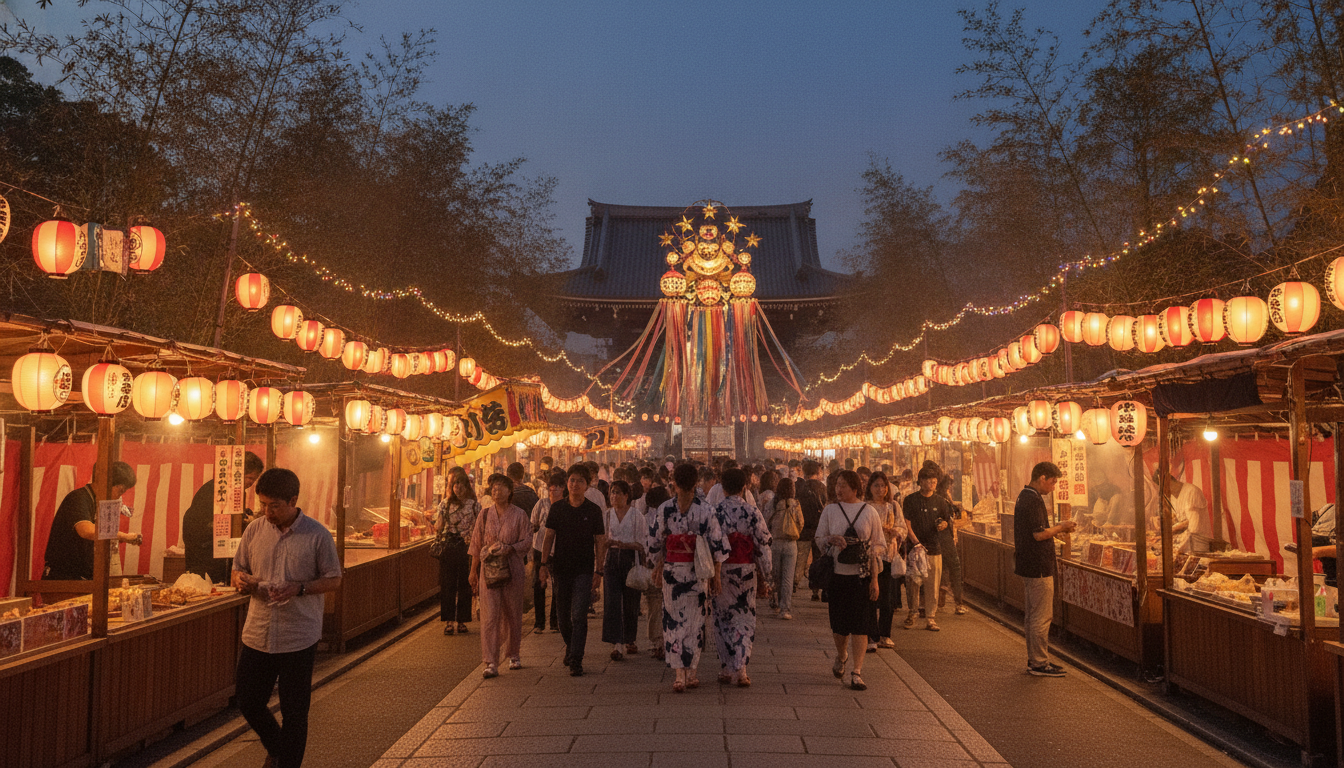 2026年の村上七夕祭りは8月15日〜17日開催の見込み