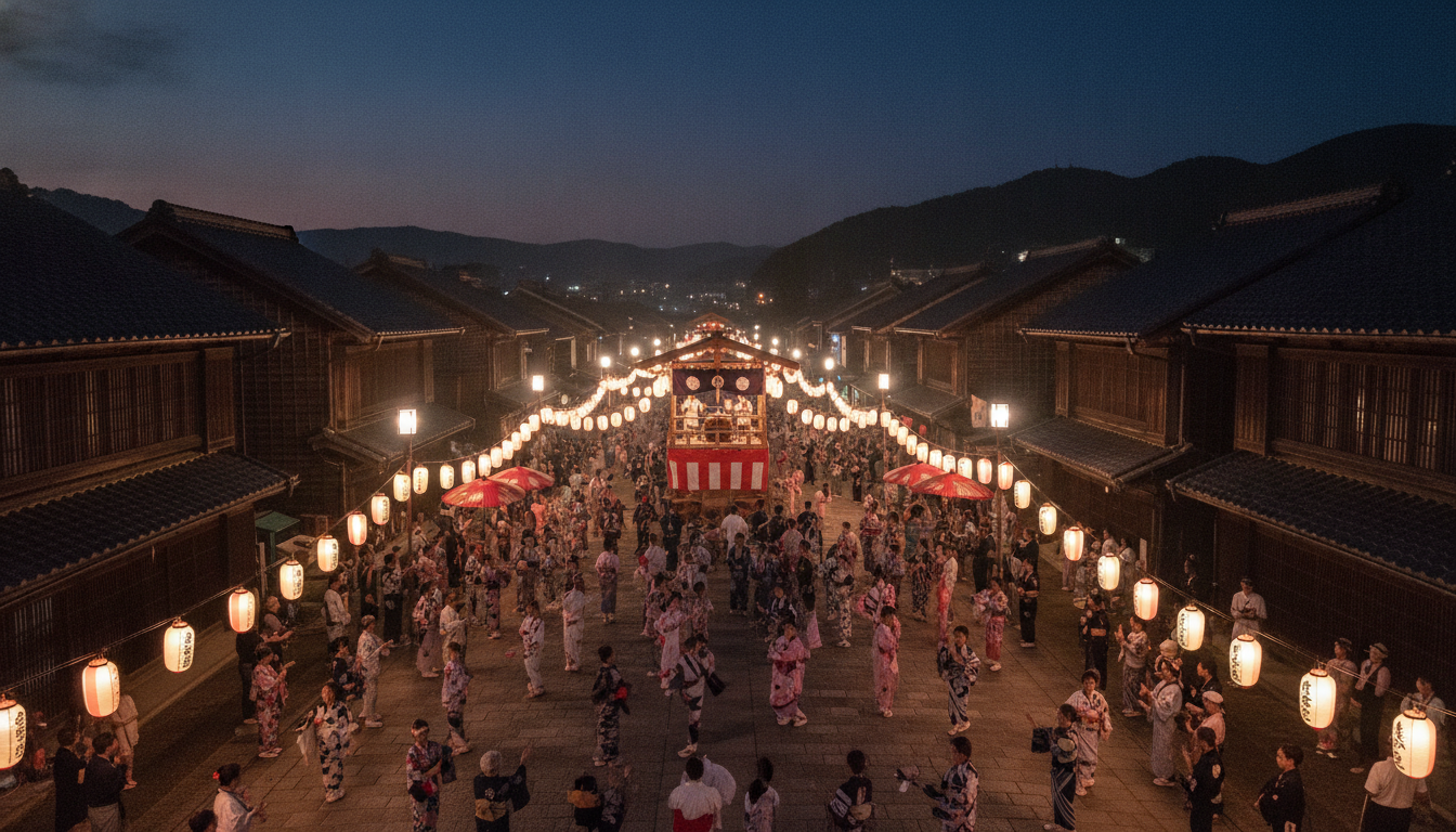 なぜ本町通りが会場なの？西馬音内盆踊りの場所の特徴