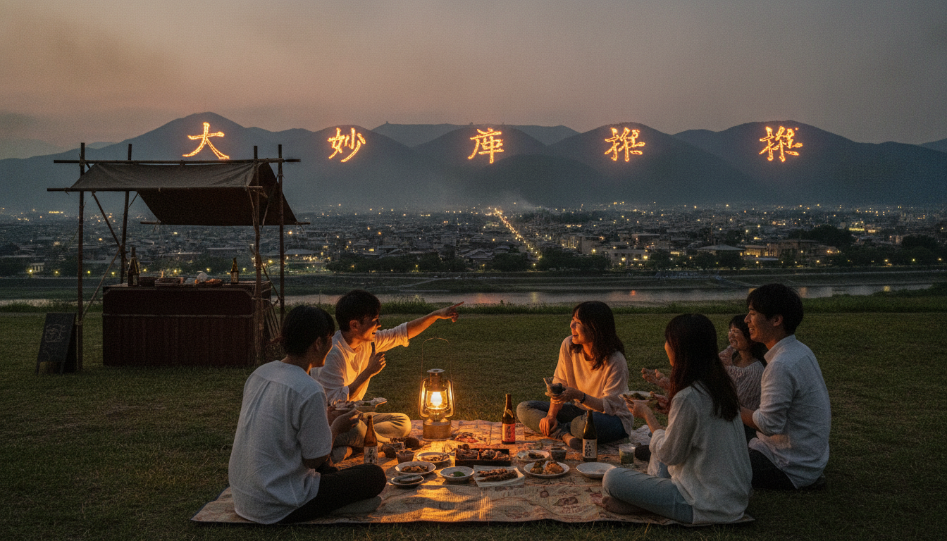 なぜ五山送り火には屋台が出ないのか