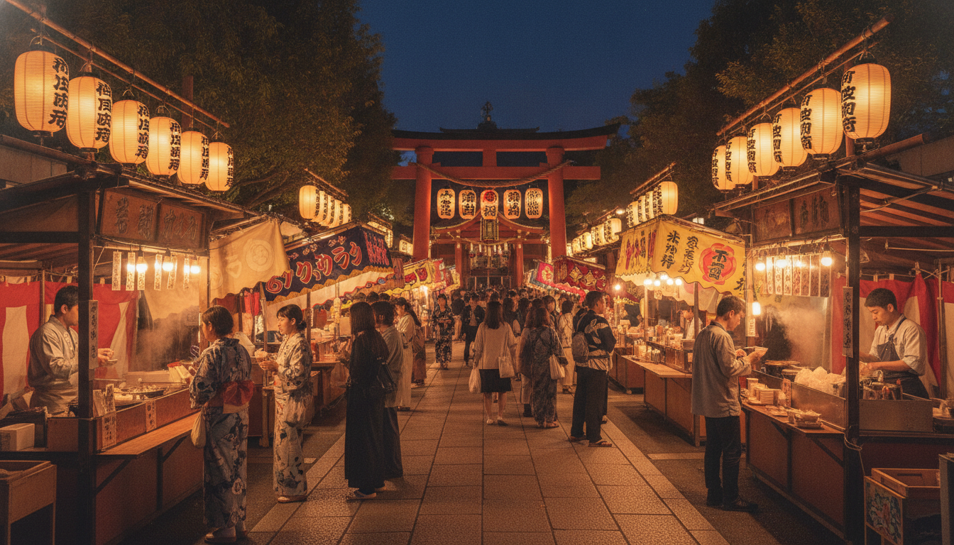 花園神社お祭り2026の屋台は5月22日〜24日の3日間出店