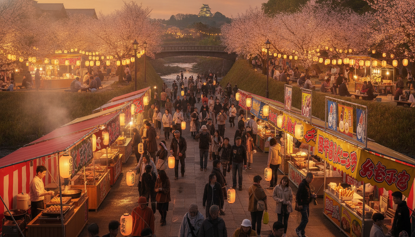 2026年津まつりの屋台は複数エリアで展開される予定