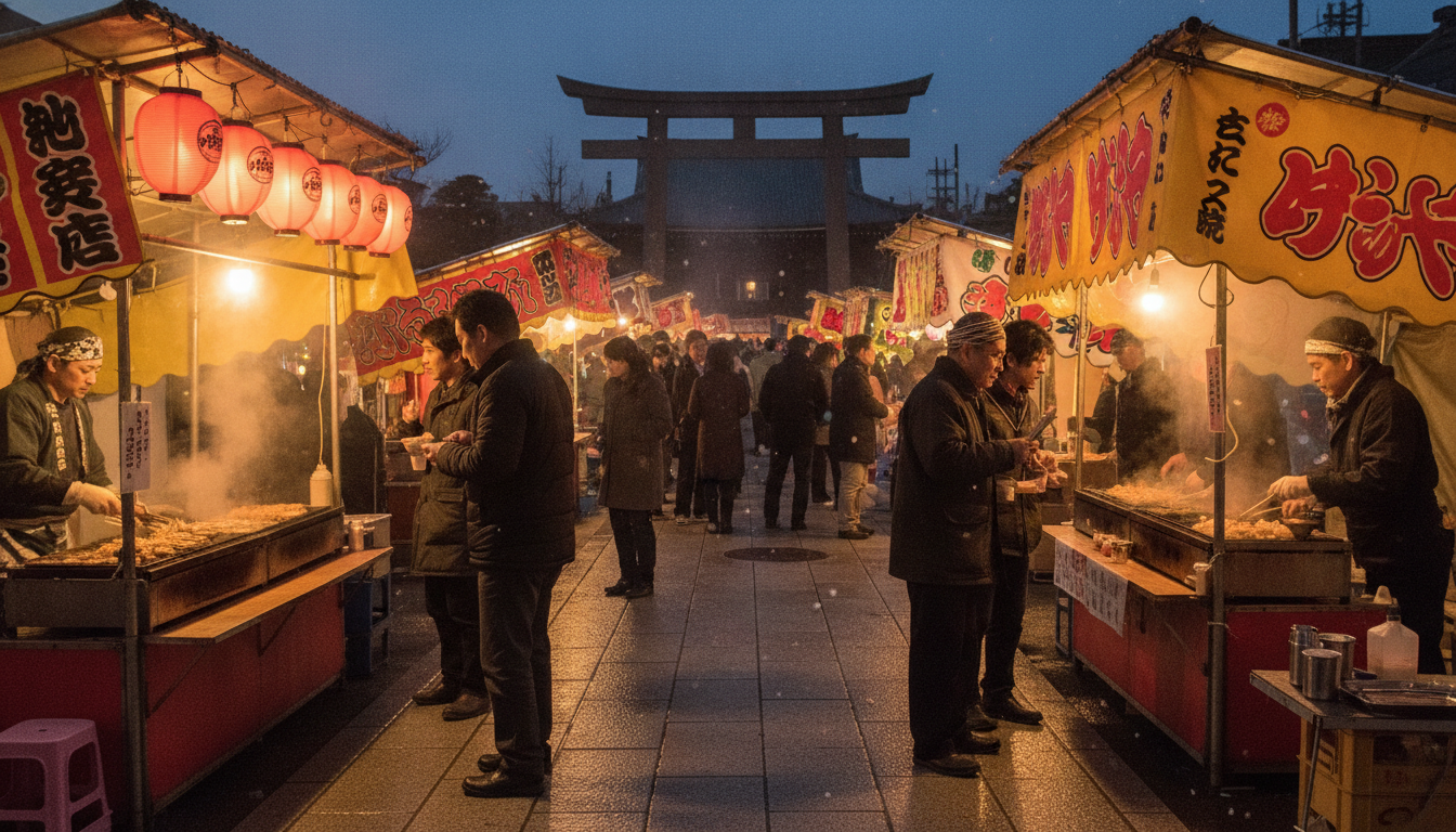 西大寺祭り2026の屋台は「はだか祭り当日」と「あと祭り期間」の両方で楽しめる