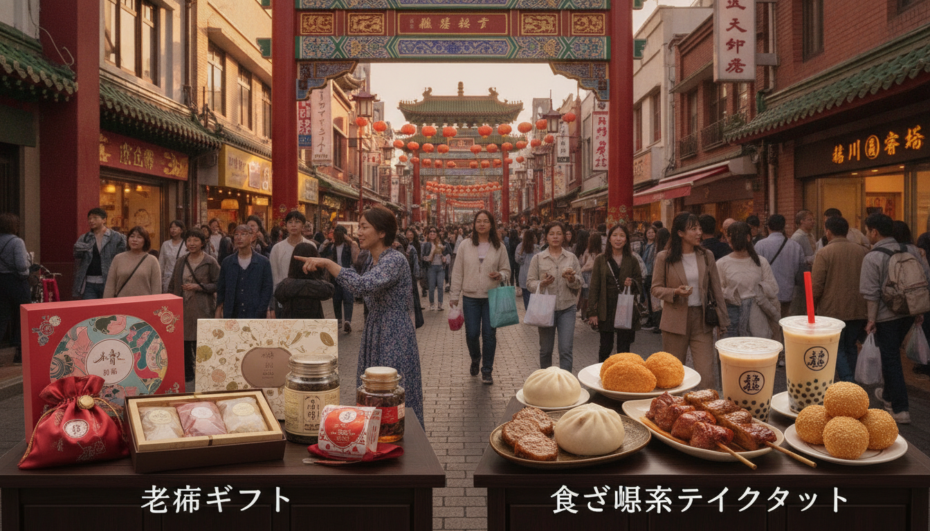 横浜中華街のお土産は「老舗ギフト」と「食べ歩き系テイクアウト」の2本柱