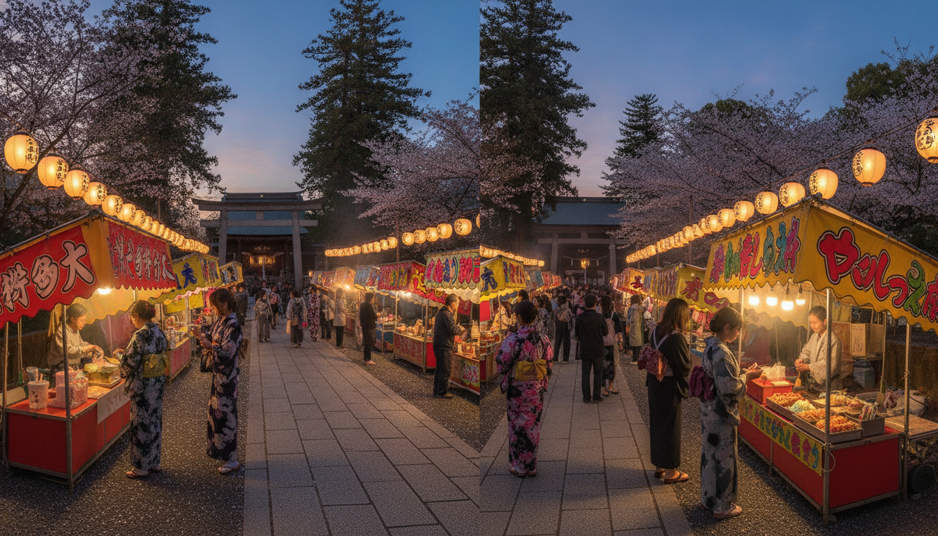 2026年ぼんぼり祭りの屋台は宇都宮・湯涌がおすすめ