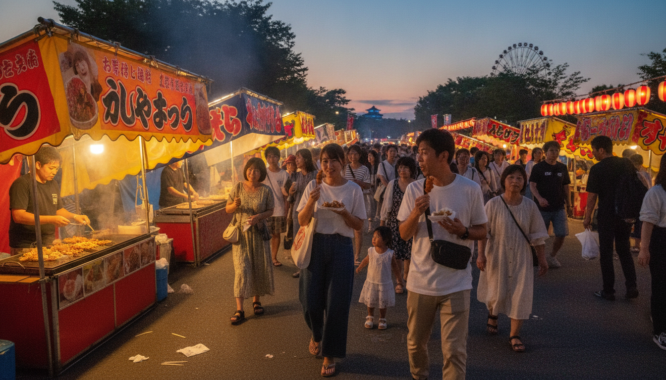 刈谷わんさか祭り2026の屋台は17:00〜21:00に開催予定