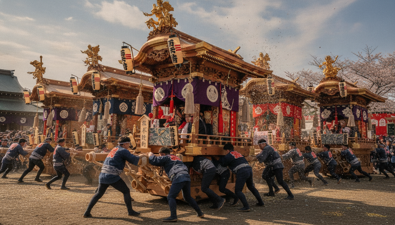 灘のけんか祭り2026の屋台は「7台の練り」と「松原新調屋台」が最大の見どころ
