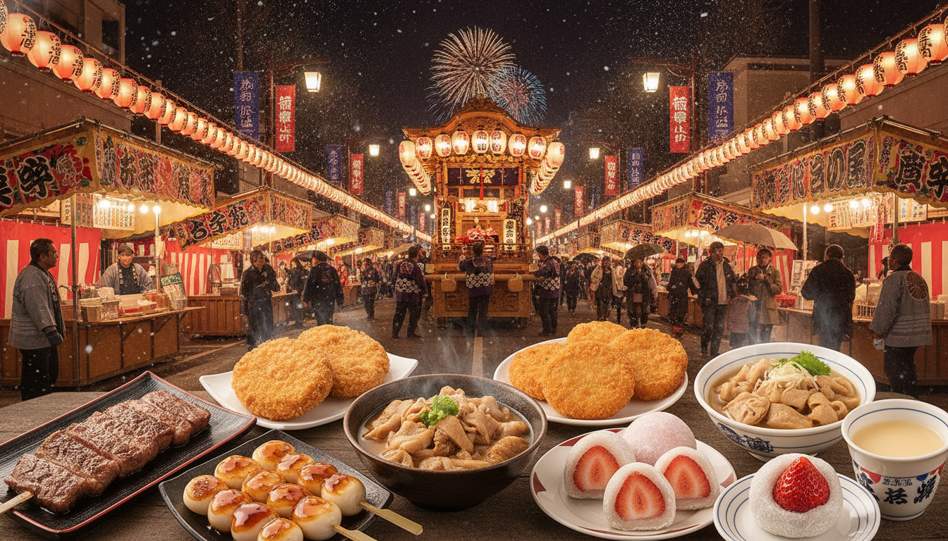 秩父夜祭2026年の屋台は例年通り充実のラインナップが期待できます
