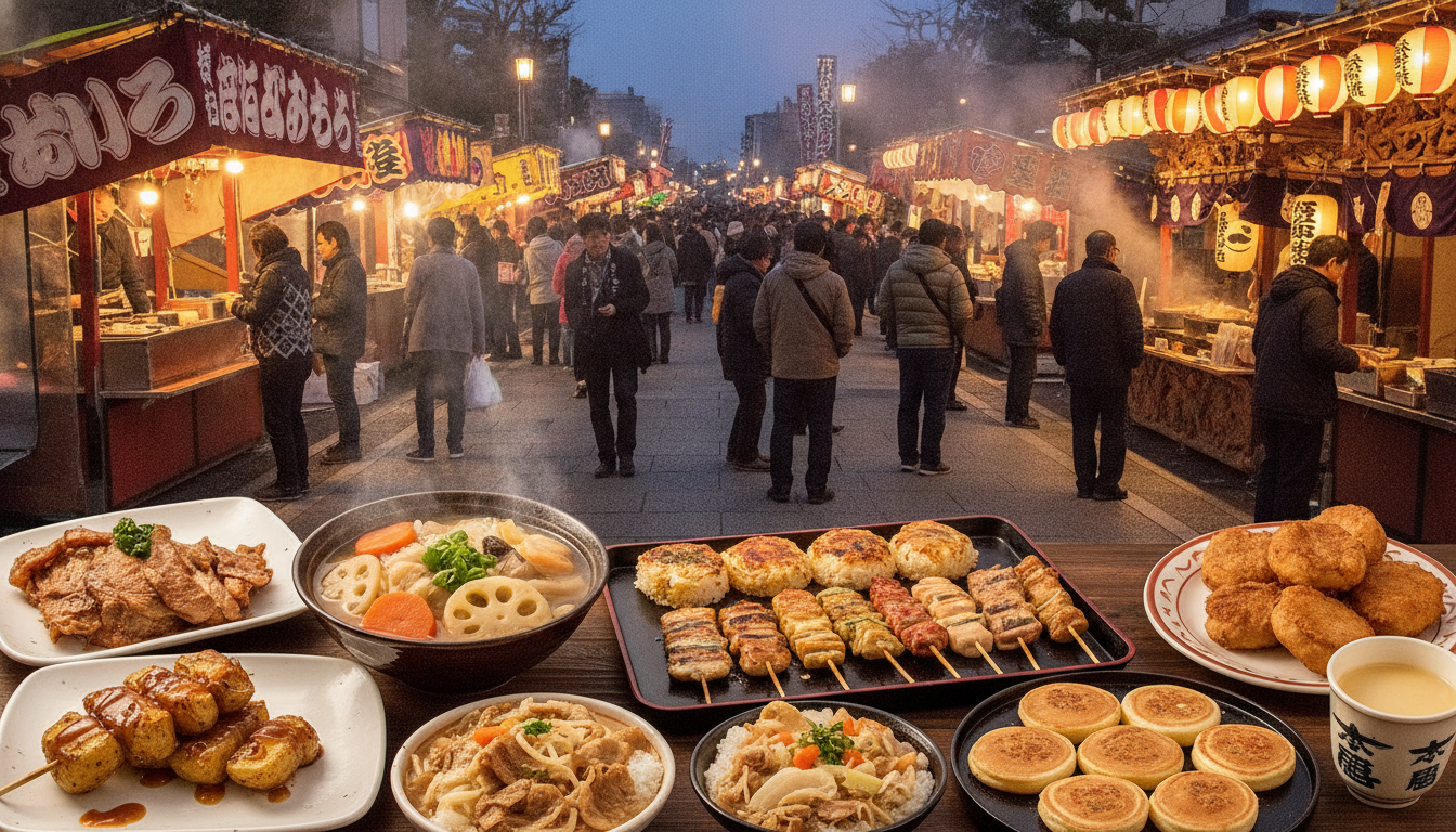 秩父夜祭で屋台グルメが充実している理由とは