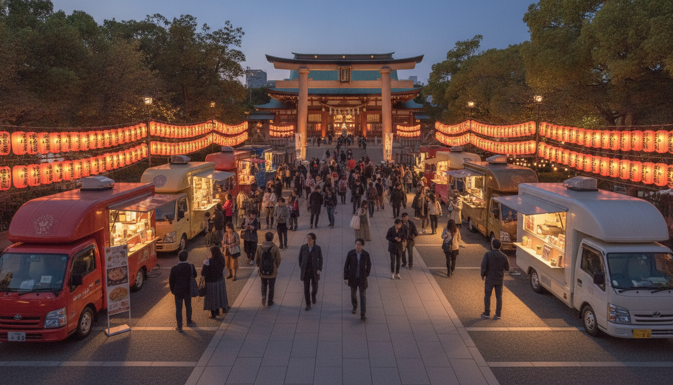 靖国神社みたままつり2026は「昔ながらの屋台なし・キッチンカー中心」で開催予定