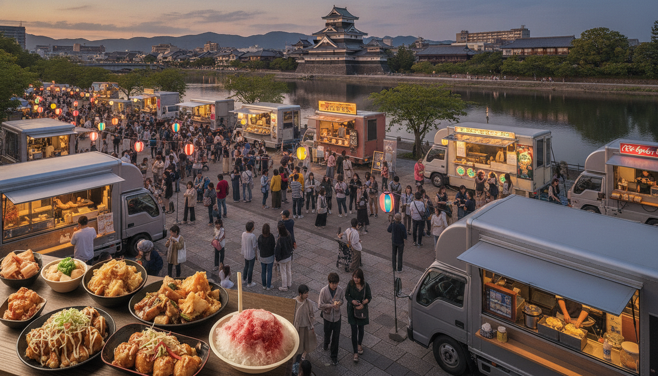 松江水郷祭の屋台がキッチンカー中心である理由