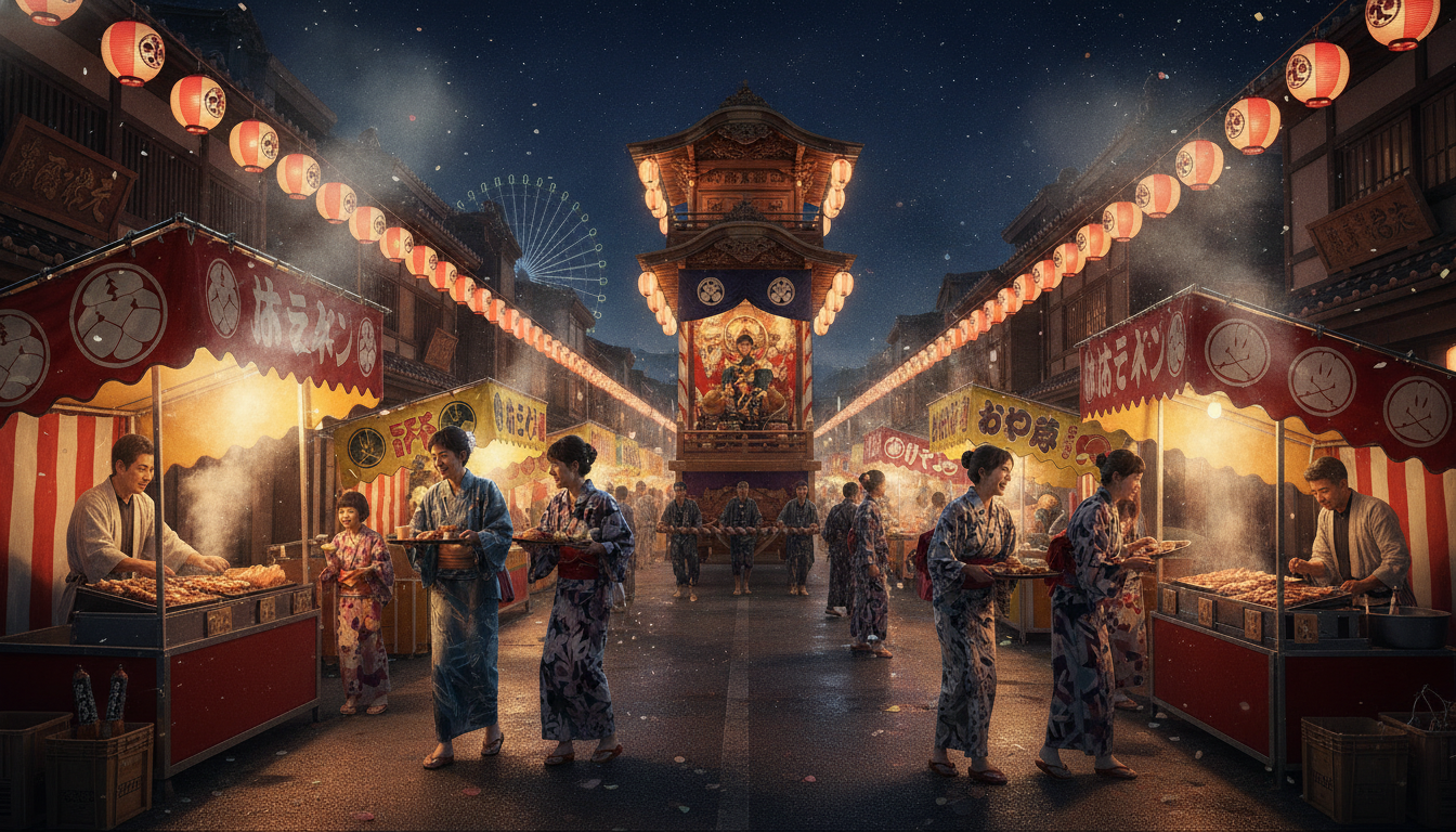 前橋祭り2026の屋台は年間を通じて複数のイベントで楽しめる