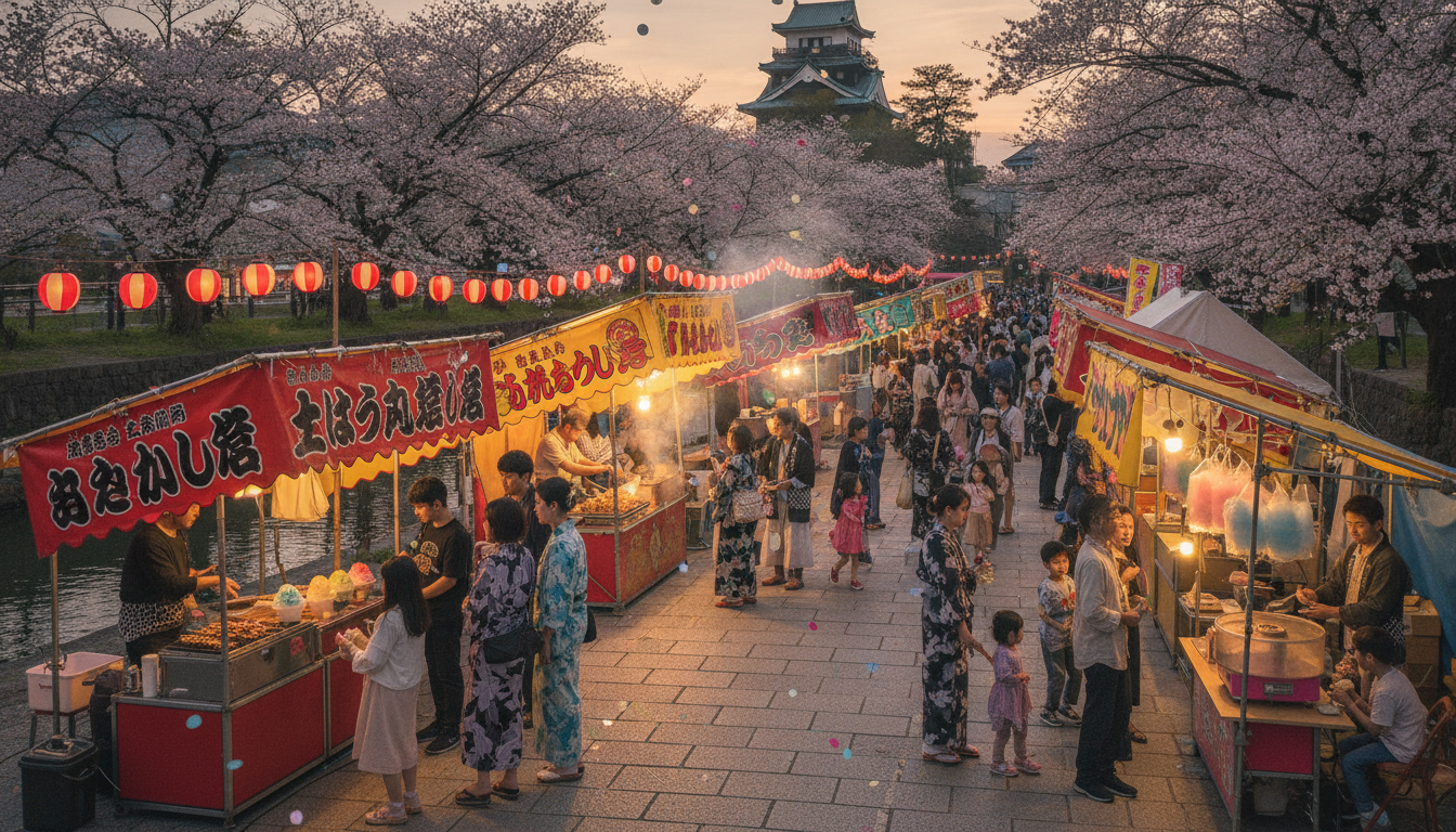 西枇杷島祭り2026の屋台は3日間で出店スタイルが変わるのが特徴