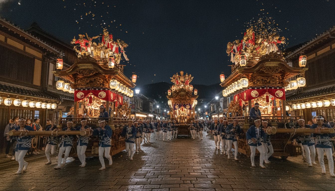 秩父川瀬祭りの屋台が特別な理由