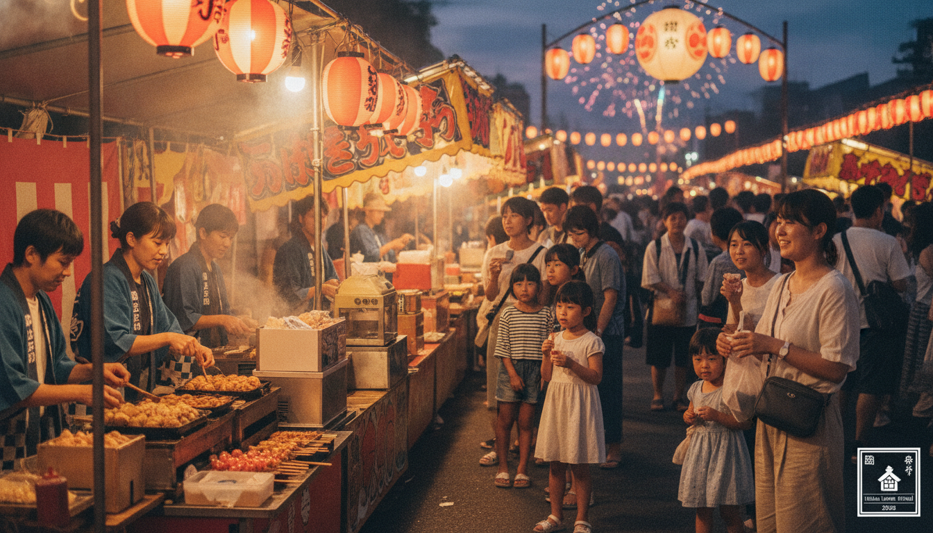 きほく燈籠祭2026の屋台は13時30分から営業開始予定