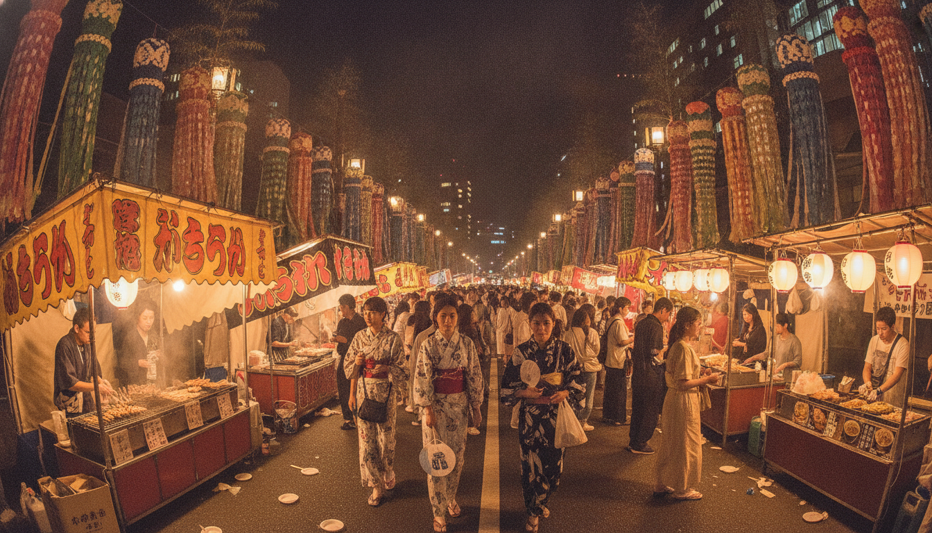 仙台七夕祭り2026の屋台は前夜祭（8月5日）が最も充実