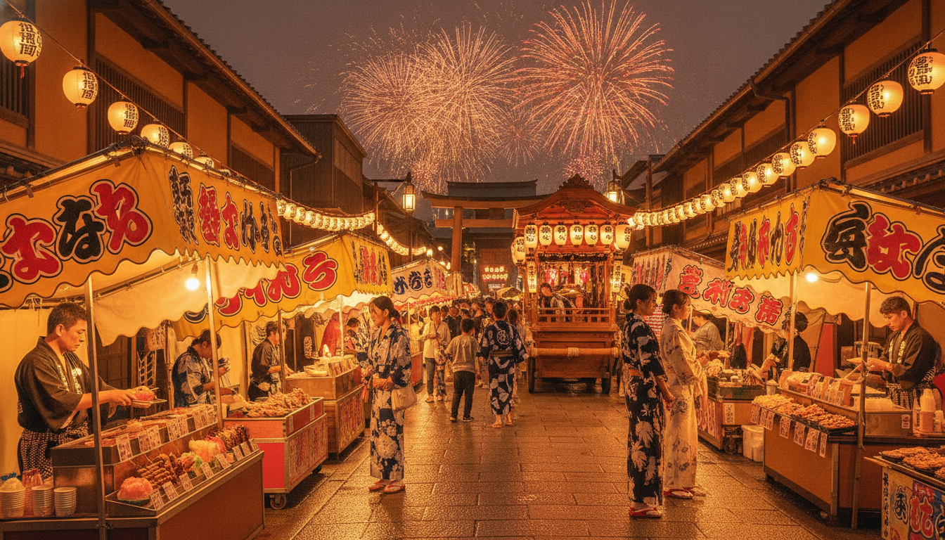 川越祭り2026の屋台は2つの祭りで楽しめる