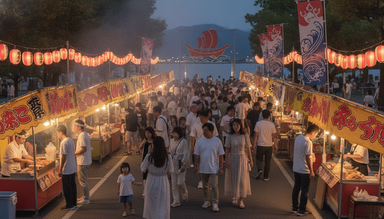 2026年ペーロン祭りは約290店舗の屋台が出店予定