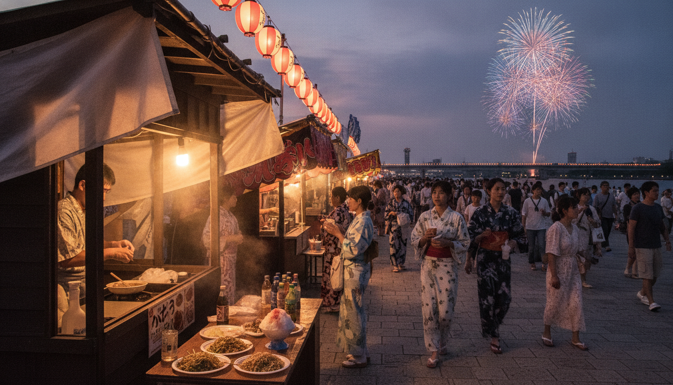 石巻川開き祭り2026の屋台は8月1日・2日の2日間開催