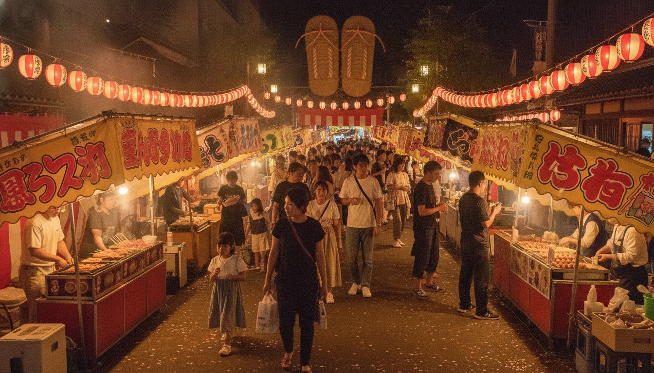 福島わらじまつり2026の屋台は8月7日・8日の2日間が狙い目