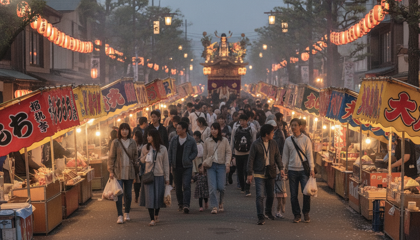新庄祭り2026の屋台は8月24日〜26日の3日間出店予定
