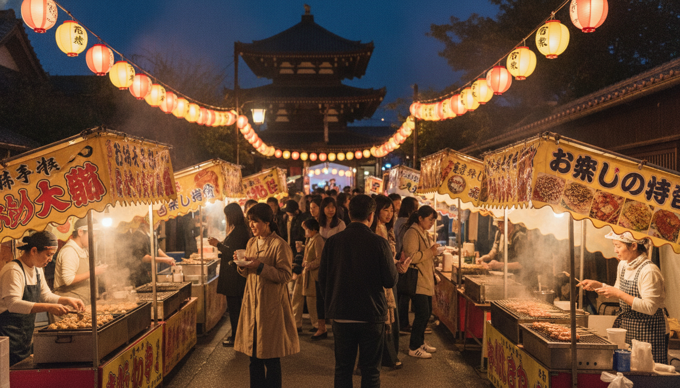 たかさご万灯祭2026の屋台は地元飲食店中心でリーズナブル