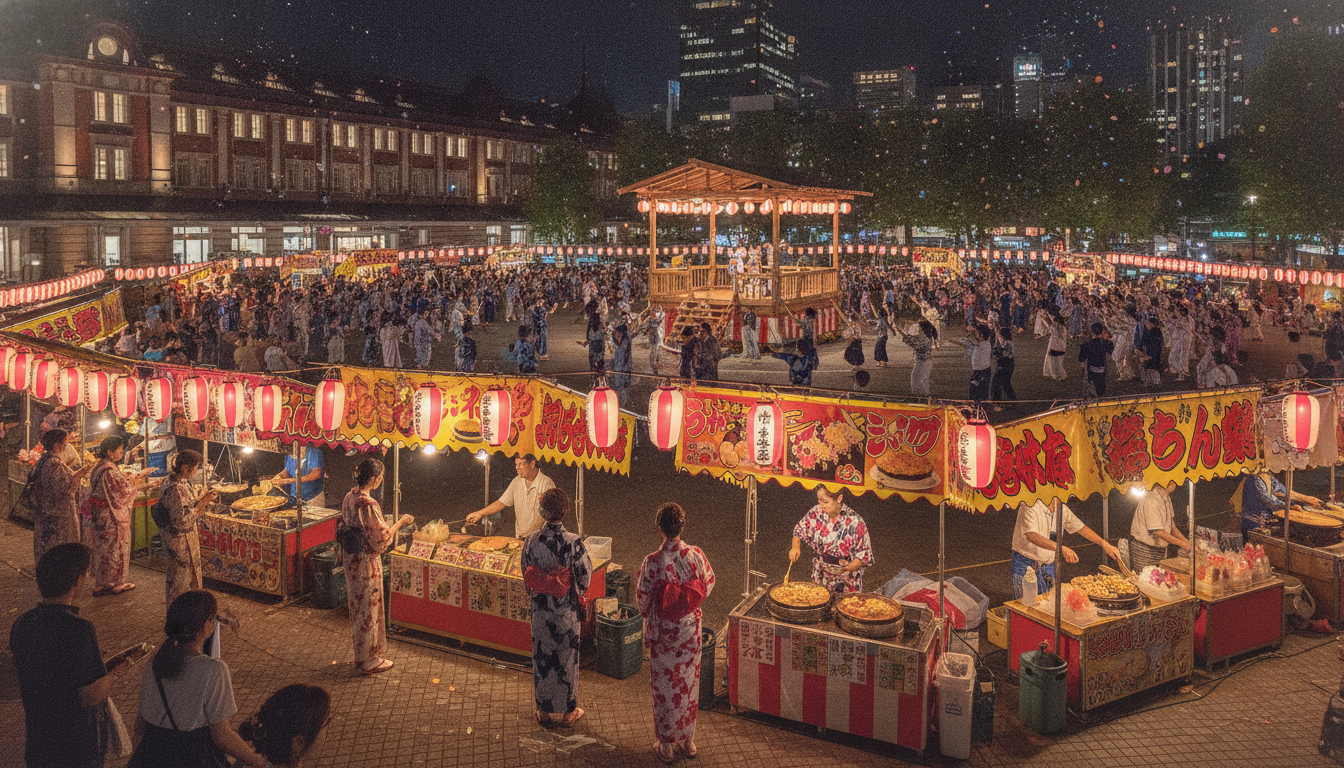 恵比寿駅前盆踊り2026は7月31日・8月1日に西口広場で開催