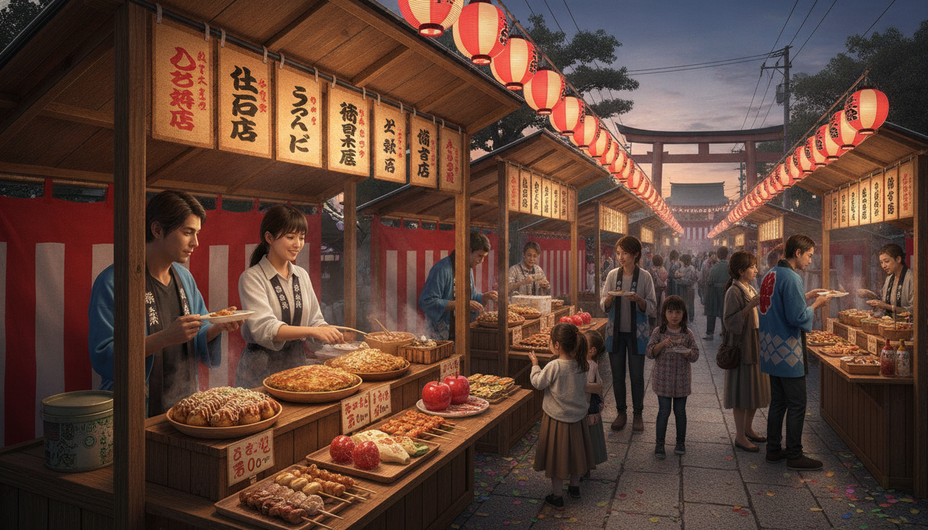挙母祭りの屋台が充実している3つの理由