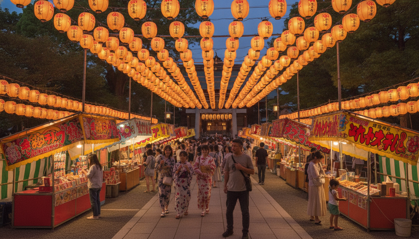 多賀大社万灯祭2026は8月3日〜5日開催で屋台も多数出店予定
