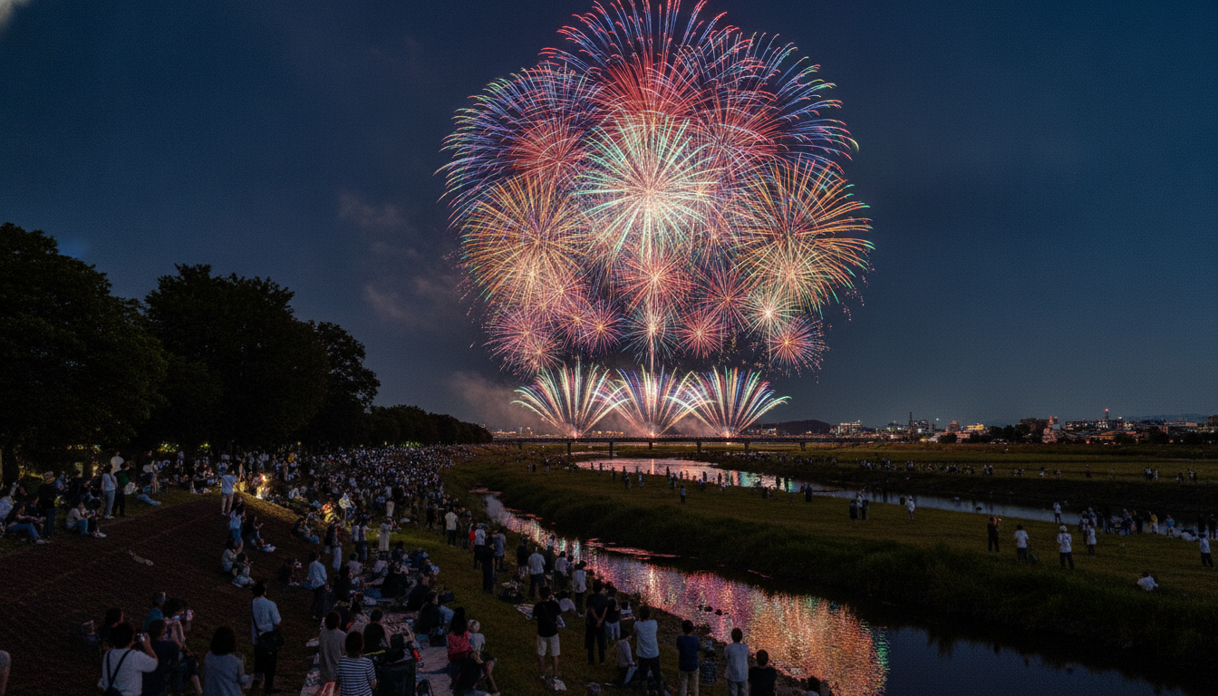 赤川花火大会2026は全席チケット制で公式の無料観覧席はなし