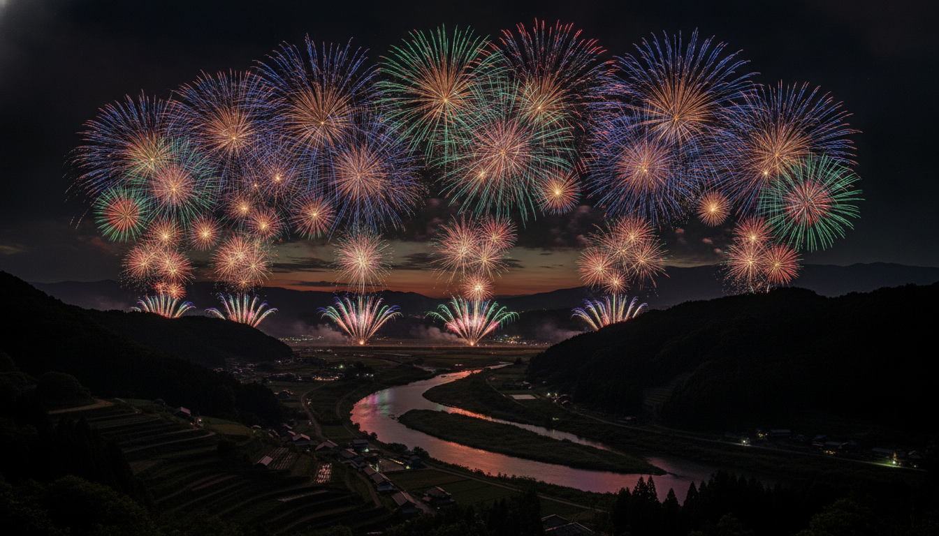 にし阿波の花火2026には公式の無料観覧エリアは存在しない