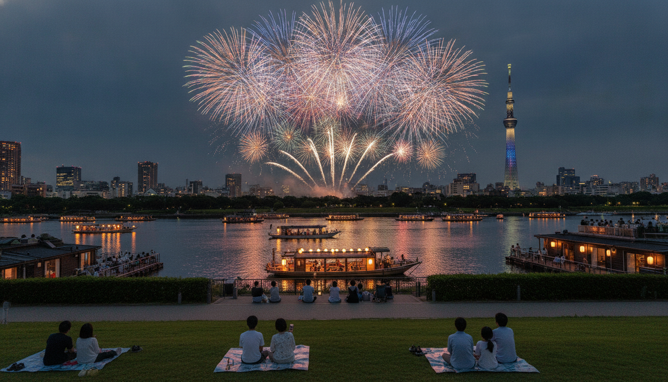 なぜ隅田川花火大会2026は座って見られる場所が限られるのか