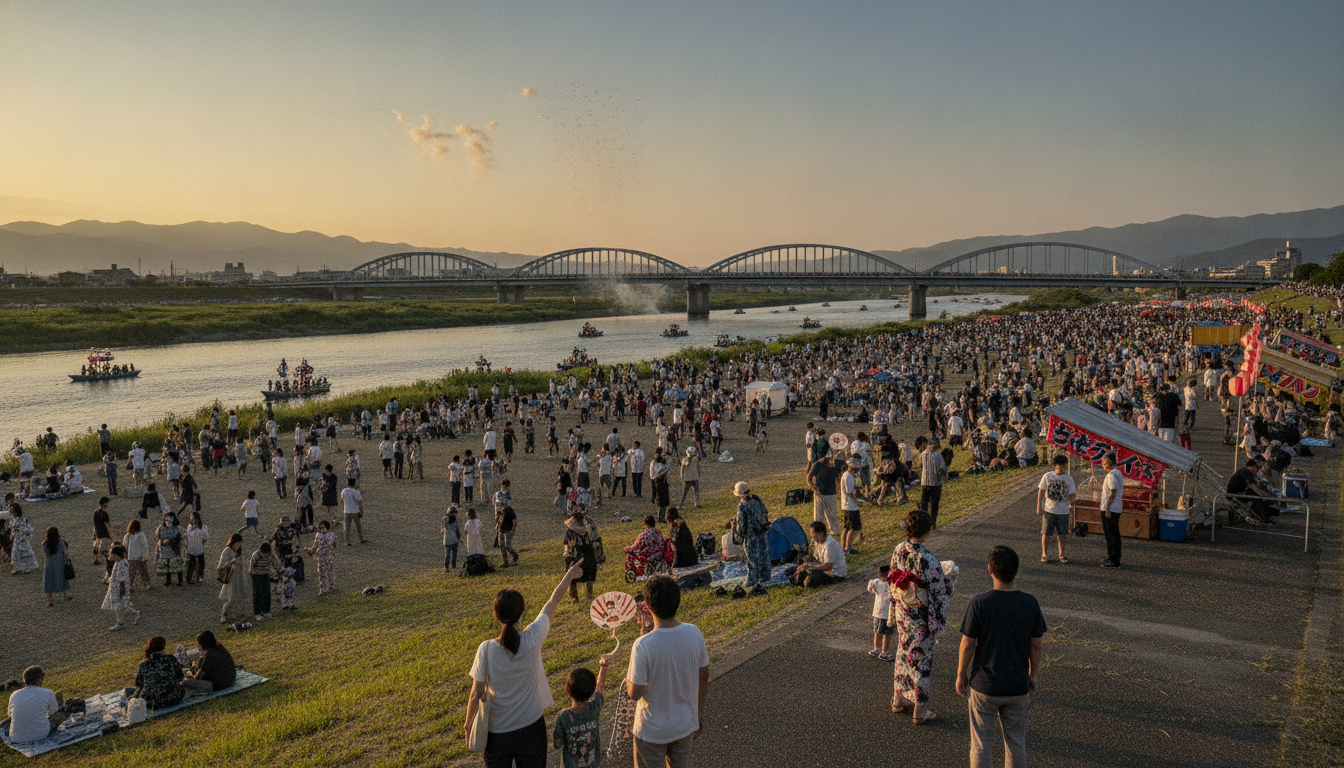長岡花火大会2026は16時前後の到着がおすすめ
